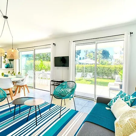 Apartment Nice With Private Garden, Pool & Parking Cannes
