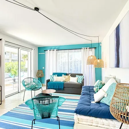 Nice With Private Garden, Pool & Parking Cannes